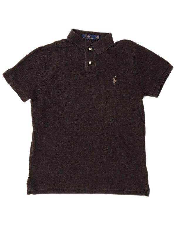 Polo Ralph Lauren da uomo in cotone grigio medio
