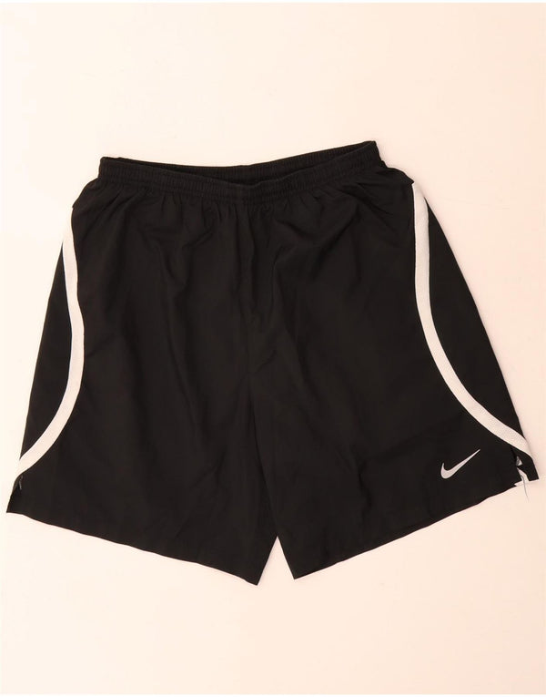 Pantaloncini sportivi Nike Dri Fit da uomo color block medio nero