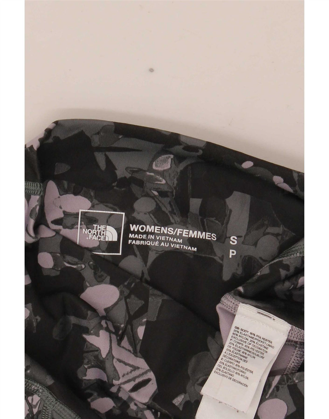 Leggings The North Face da donna con motivo astratto UK 8 Small multicolore