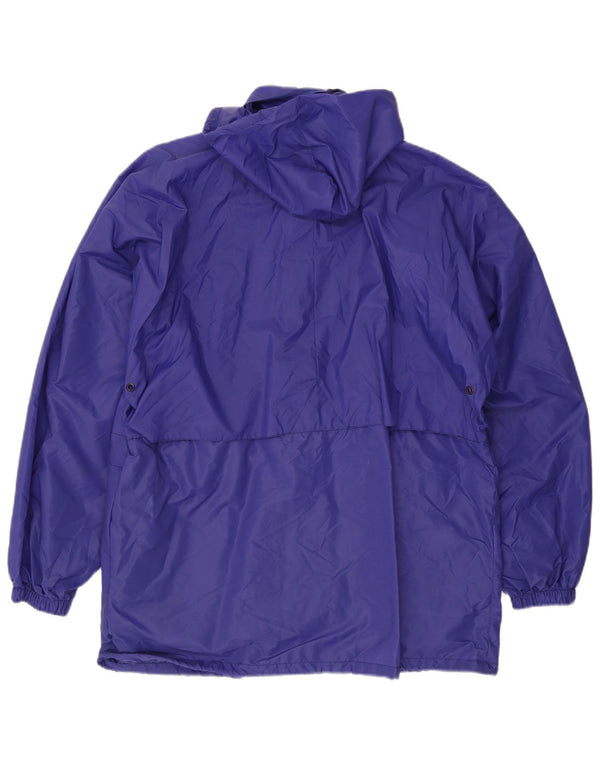 Giacca antipioggia da uomo con cappuccio K-Way UK 42 XL Blu