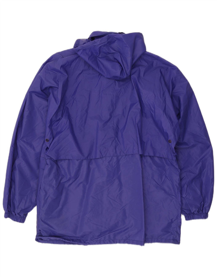 Giacca antipioggia da uomo con cappuccio K-Way UK 42 XL Blu