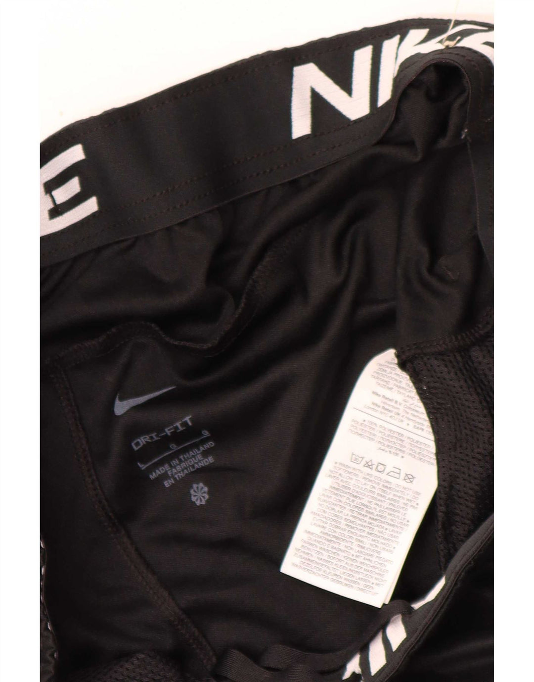 Pantaloni da tuta da uomo Nike Joggers grandi neri in poliestere