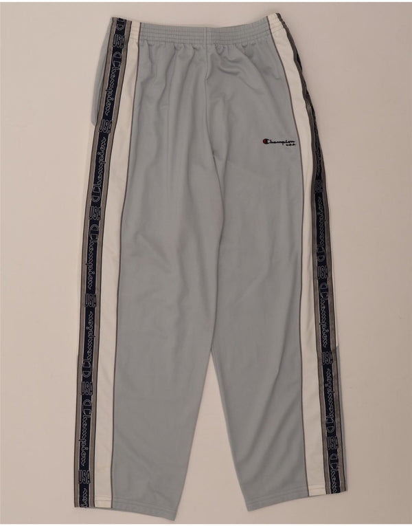 Pantaloni da tuta grafica da uomo Champion XL Poliestere color block blu