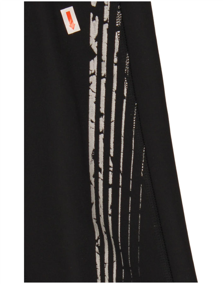 Leggings da donna UNDER ARMOUR UK 10 Small Nero geometrico in poliammide