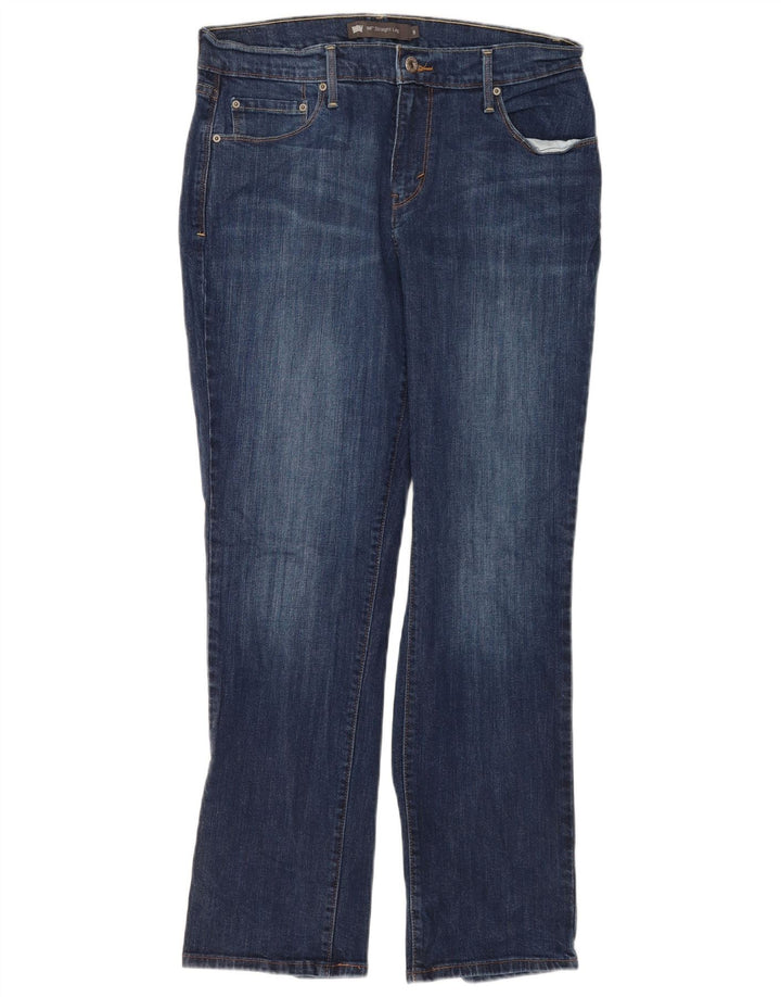 Levi's Donna 505 Jeans dritti US 8 Medio W29 L30 Cotone blu