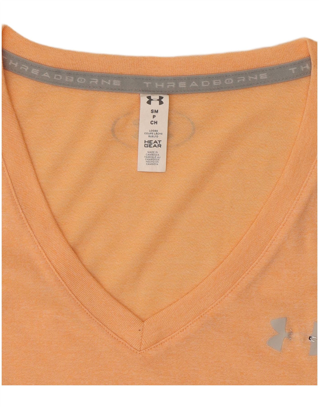 Maglietta da donna Under Armour Top UK 12 arancione medio