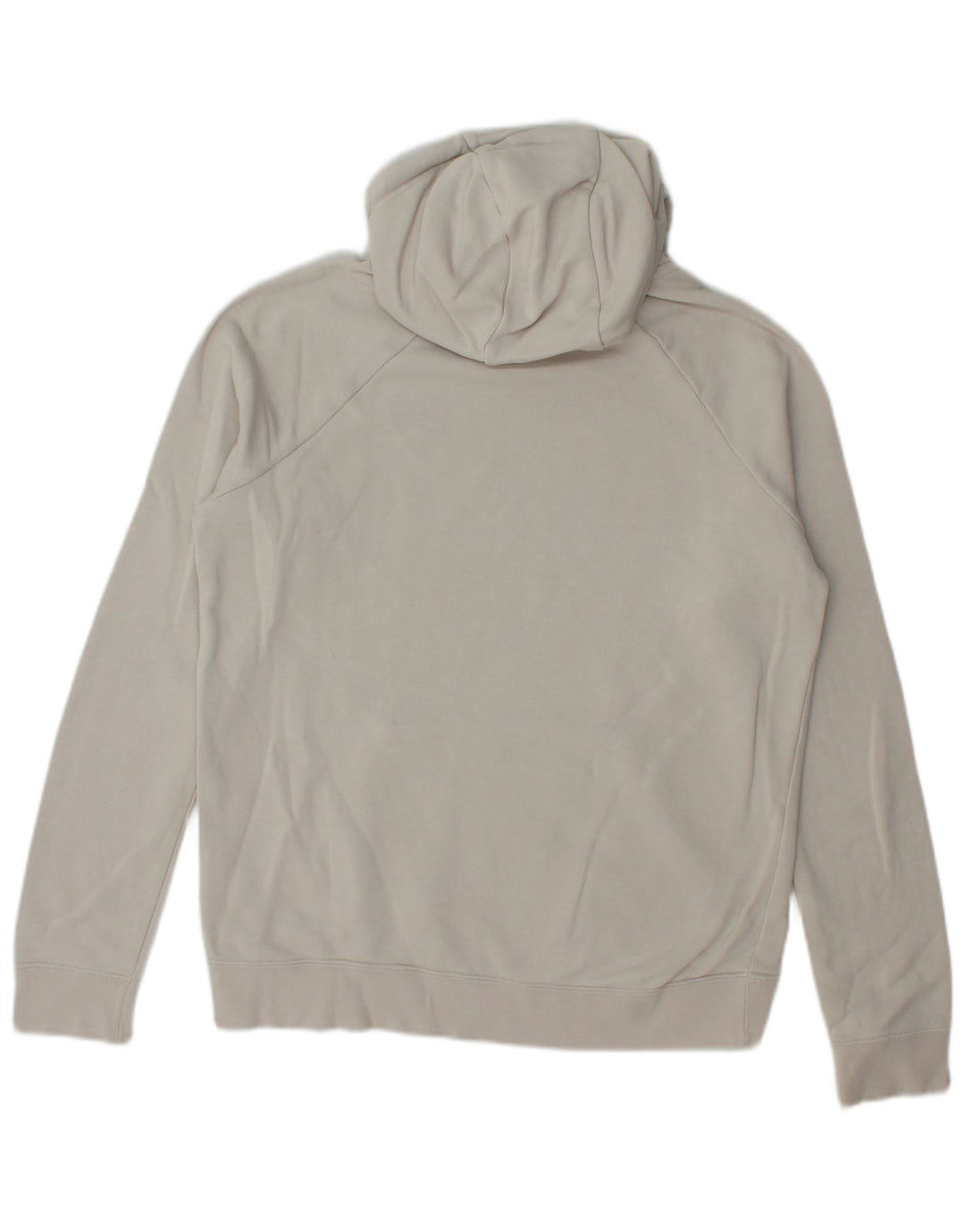 Felpa con cappuccio da uomo Nike Small in cotone bianco