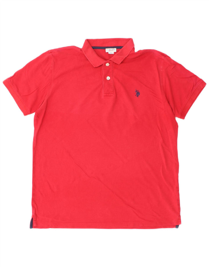Polo da uomo US Polo Assn XL rossa