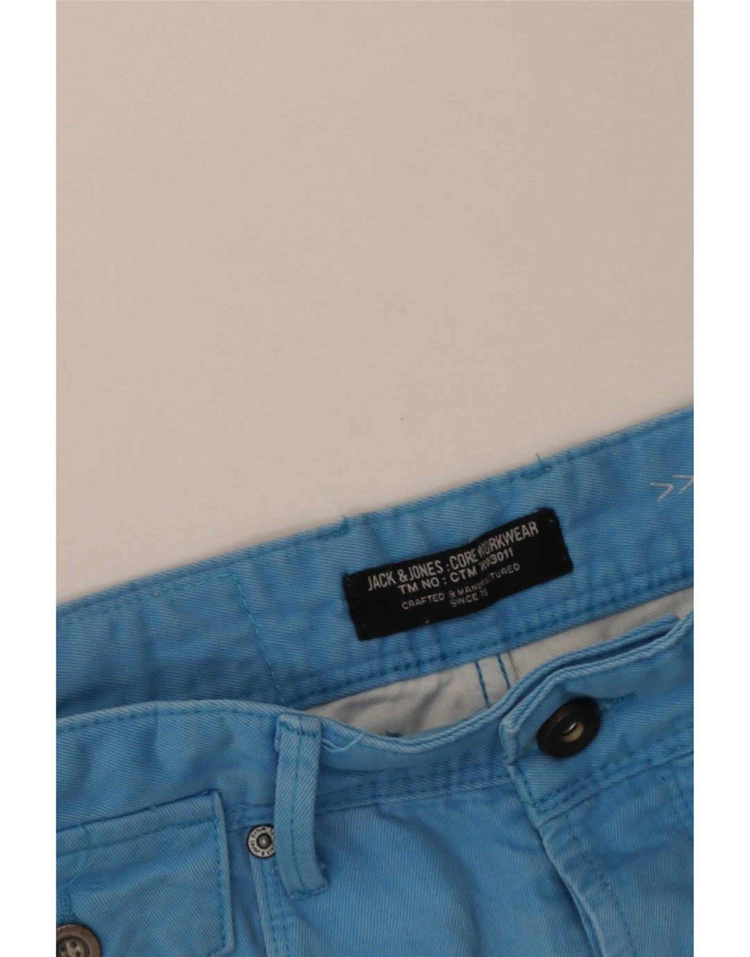Pantaloncini di jeans da uomo Jack & Jones W32 Blu medio