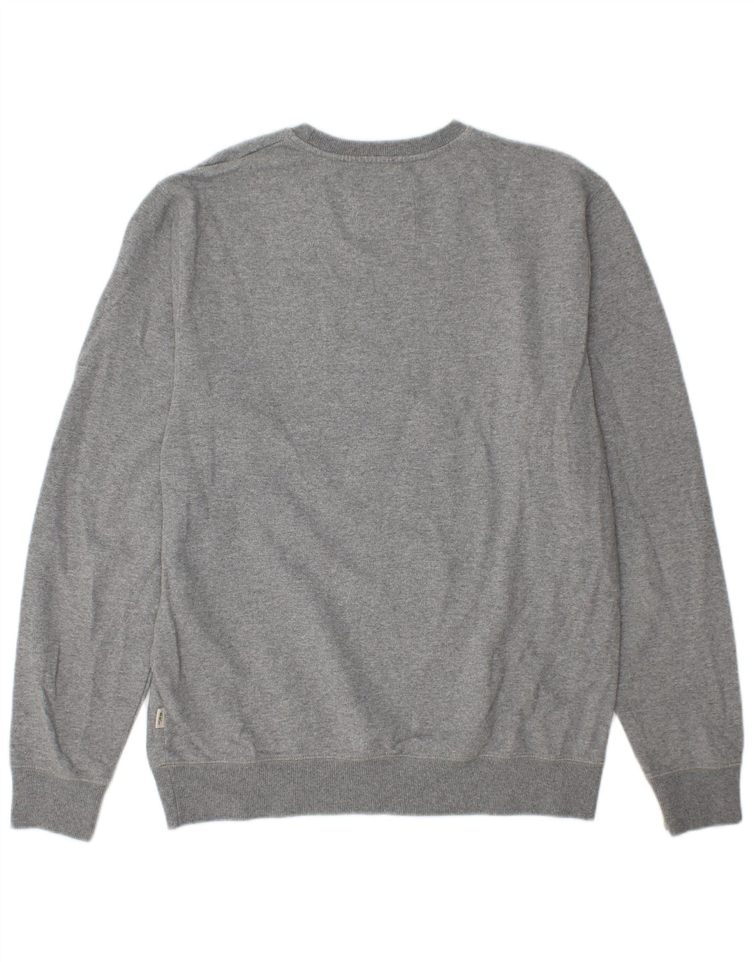 Felpa grafica da uomo di Vans, maglione, cotone chiazzato grigio medio