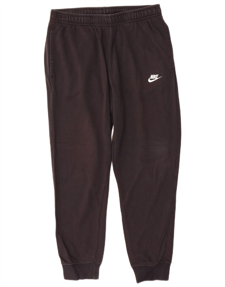 Pantaloni da tuta da uomo Nike Joggers grandi in cotone nero