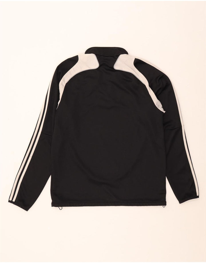 Top della tuta pullover Adidas Clima 365 da uomo UK 44/46 grande nero