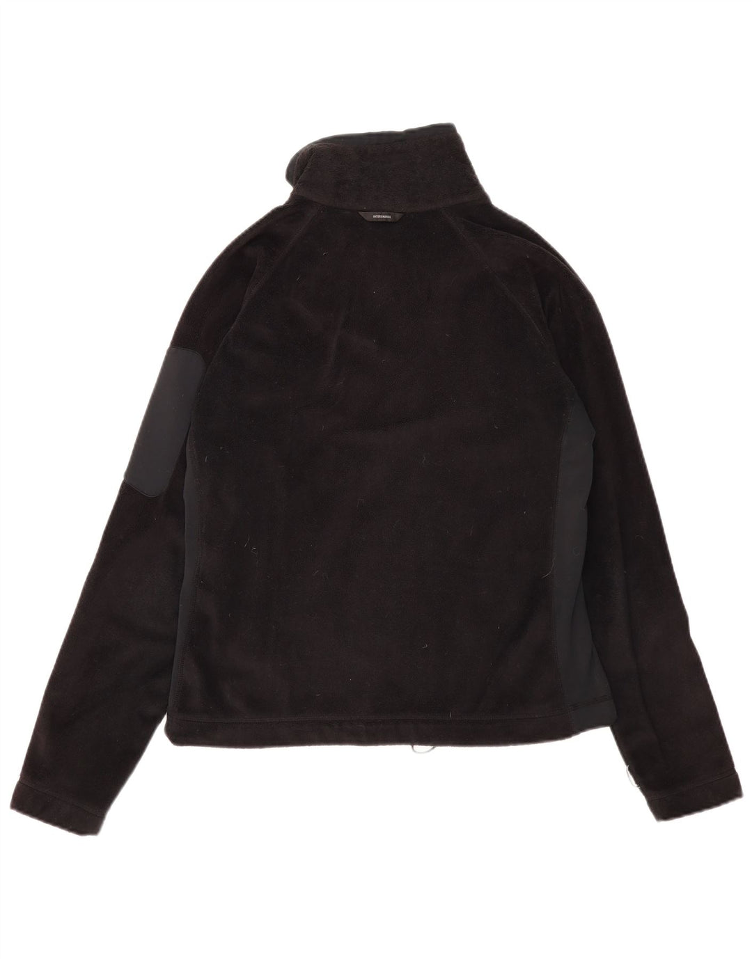 Giacca in pile Columbia Interchange da donna UK 16 grande poliestere nero