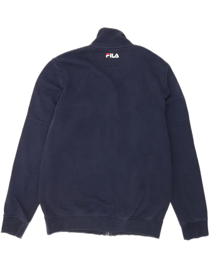Giacca da ginnastica da uomo Fila, grande, a righe blu navy