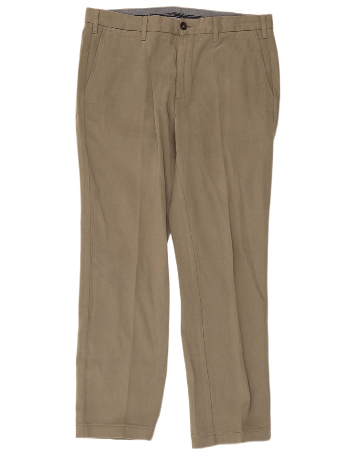 Pantaloni chino dritti da uomo HENRY COTTONS IT 50 Large W34 L29 Beige