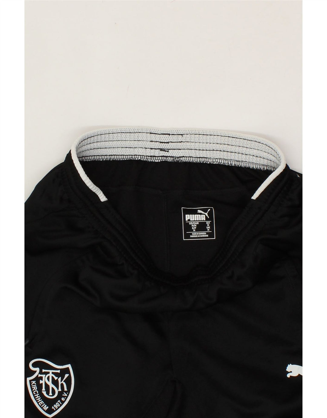 PUMA Mens Tracksuit Trousers Joggers Medium  Black Polyester Vintage Puma and Second-Hand Puma from Messina Hembry 