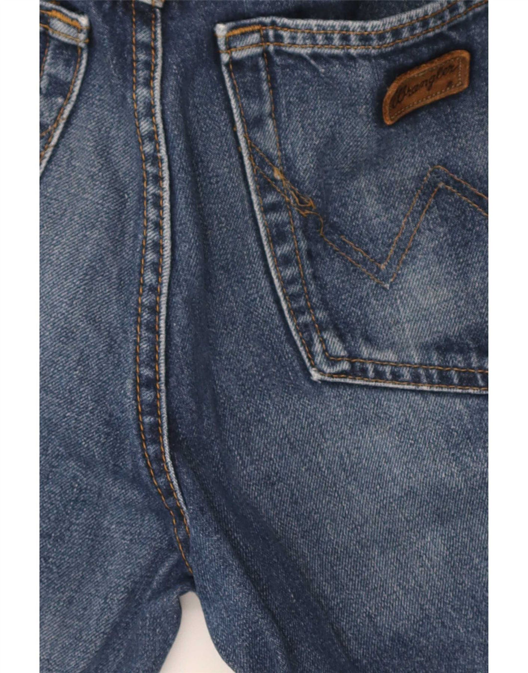 Jeans dritti da uomo Wrangler W33 L30 cotone blu