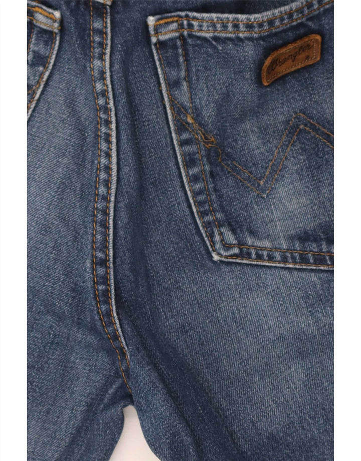 Jeans dritti da uomo Wrangler W33 L30 cotone blu