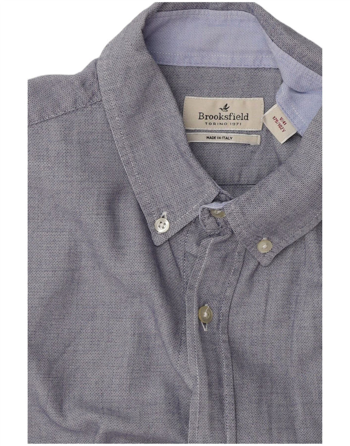 Camicia da uomo Brooksfield taglia 41 grande blu