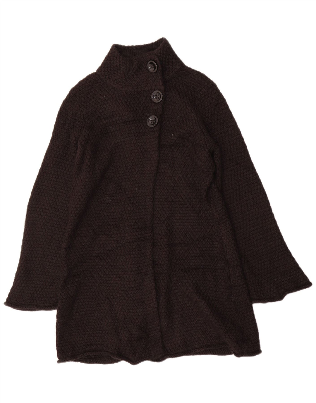 Maglione cardigan autografo da donna Marks & Spencer UK 14 medio nero