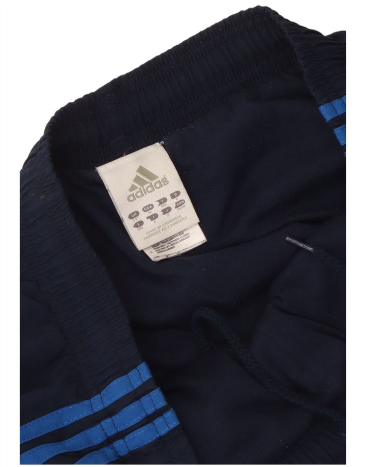 Pantaloni da tuta da uomo Adidas Joggers grandi in poliestere blu navy