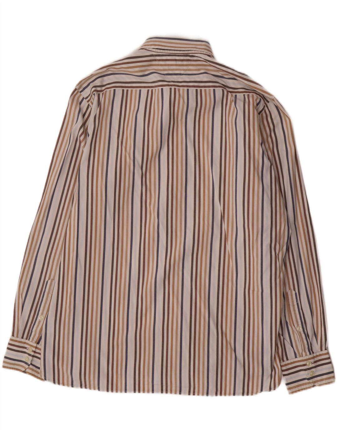 Camicia da uomo Tommy Hilfiger XL in cotone a righe multicolore