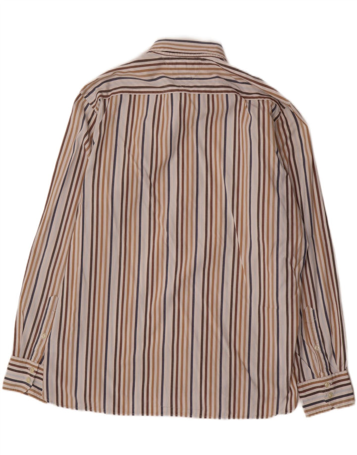 Camicia da uomo Tommy Hilfiger XL in cotone a righe multicolore