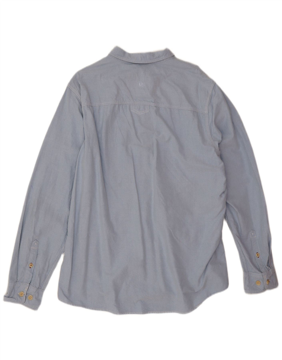 Camicia da uomo Fat Face XL in cotone blu