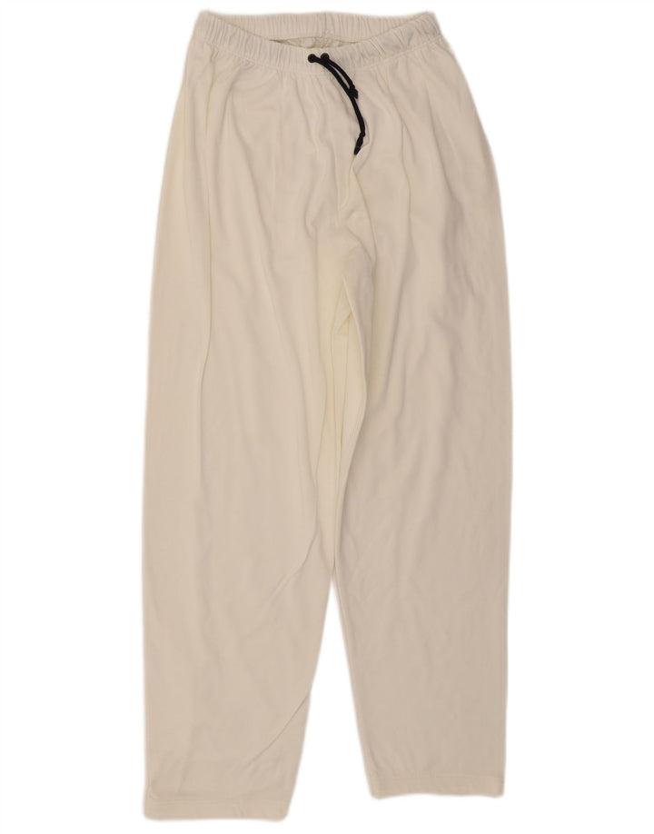 UNITED COTTON Womens Full Tracksuit UK 16 Large  White Colourblock