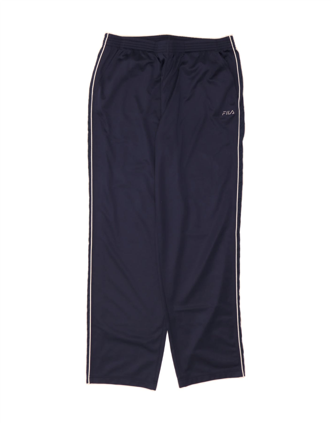 FILA Mens Tracksuit Trousers XL Navy Blue Polyester Vintage Fila and Second-Hand Fila from Messina Hembry 