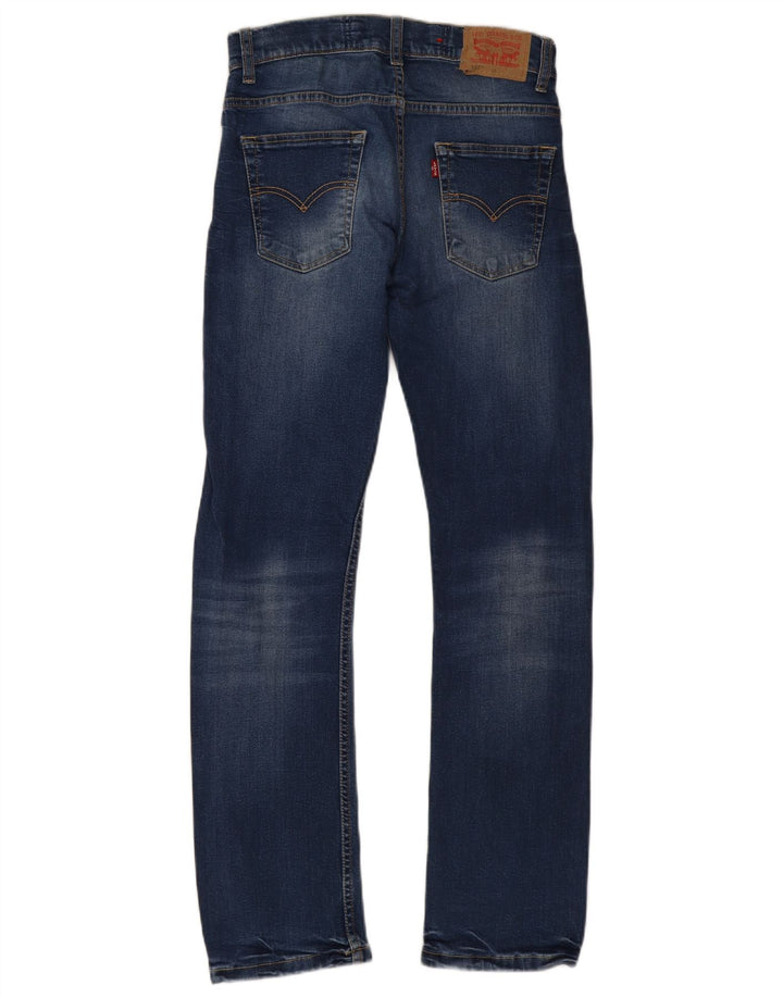 Levi's Ragazzi 511 Jeans Slim 13-14 anni W26 L29 Cotone Blu