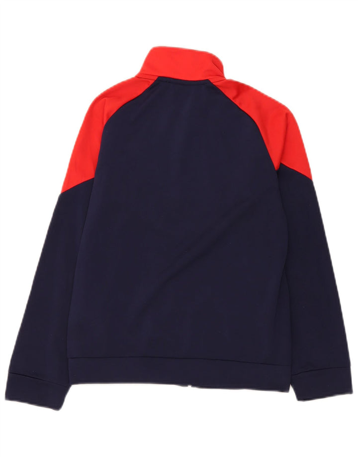 Giacca da tuta grafica da ragazzo Puma 9-10 anni Blu navy Colourblock