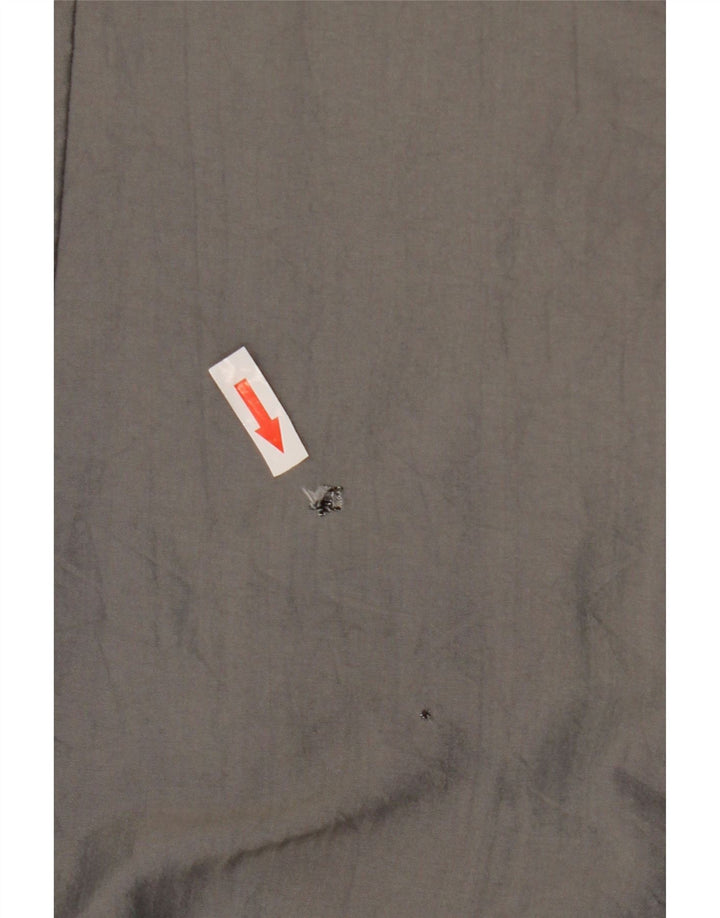 Giubbotto bomber sherpa da uomo vintage UK 40 grande grigio