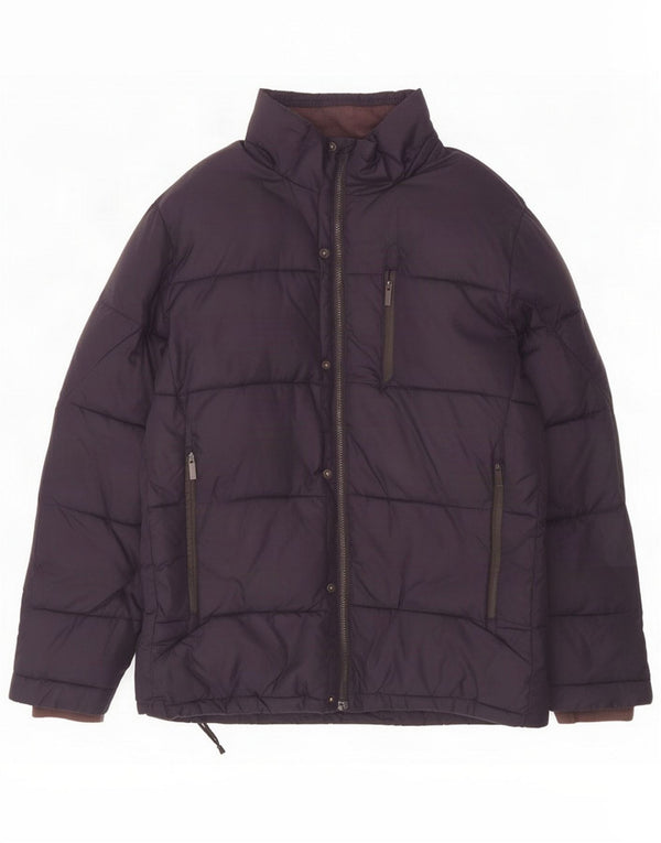 Joules Mens Padded Jacket UK 40 Large Navy Blue Polyamide