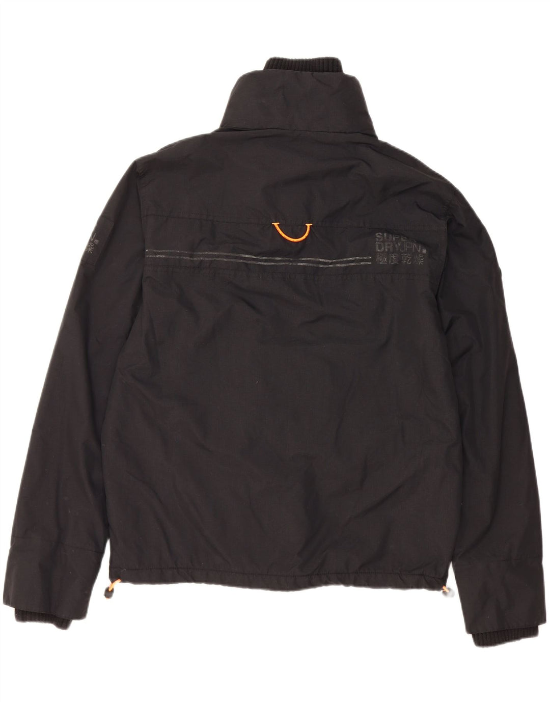 Giacca a vento da uomo SUPERDRY UK 40 grande nylon nero