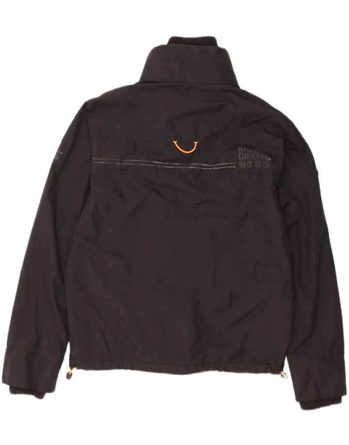 Giacca a vento da uomo SUPERDRY UK 40 grande nylon nero