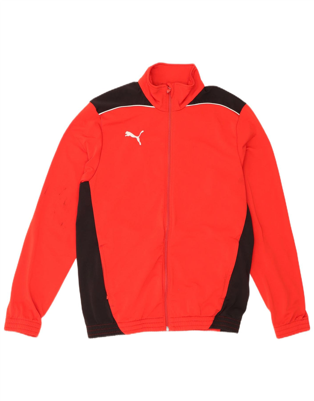 Giacca da ginnastica grafica da uomo Puma Medium Red Colourblock