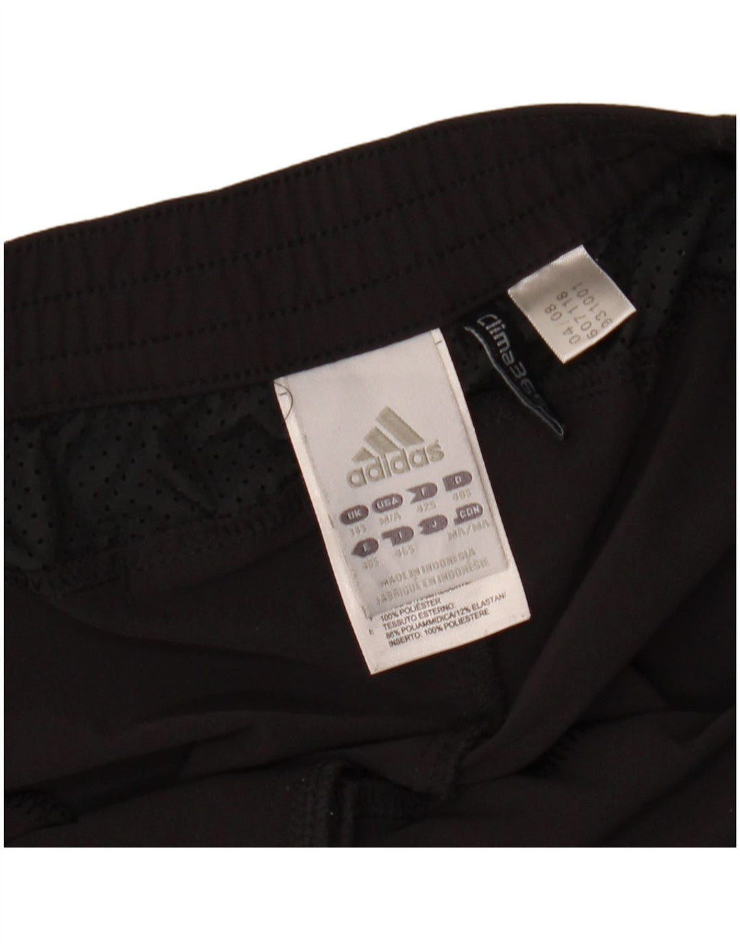 Pantaloni cargo Adidas da donna Clima 365 UK 14 Large W34 L31 nylon nero