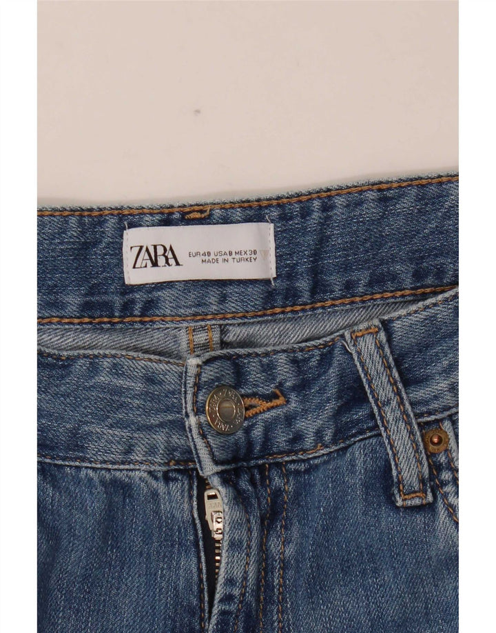 Jeans larghi da donna Zara EU 40 medi W30 L31 Blu