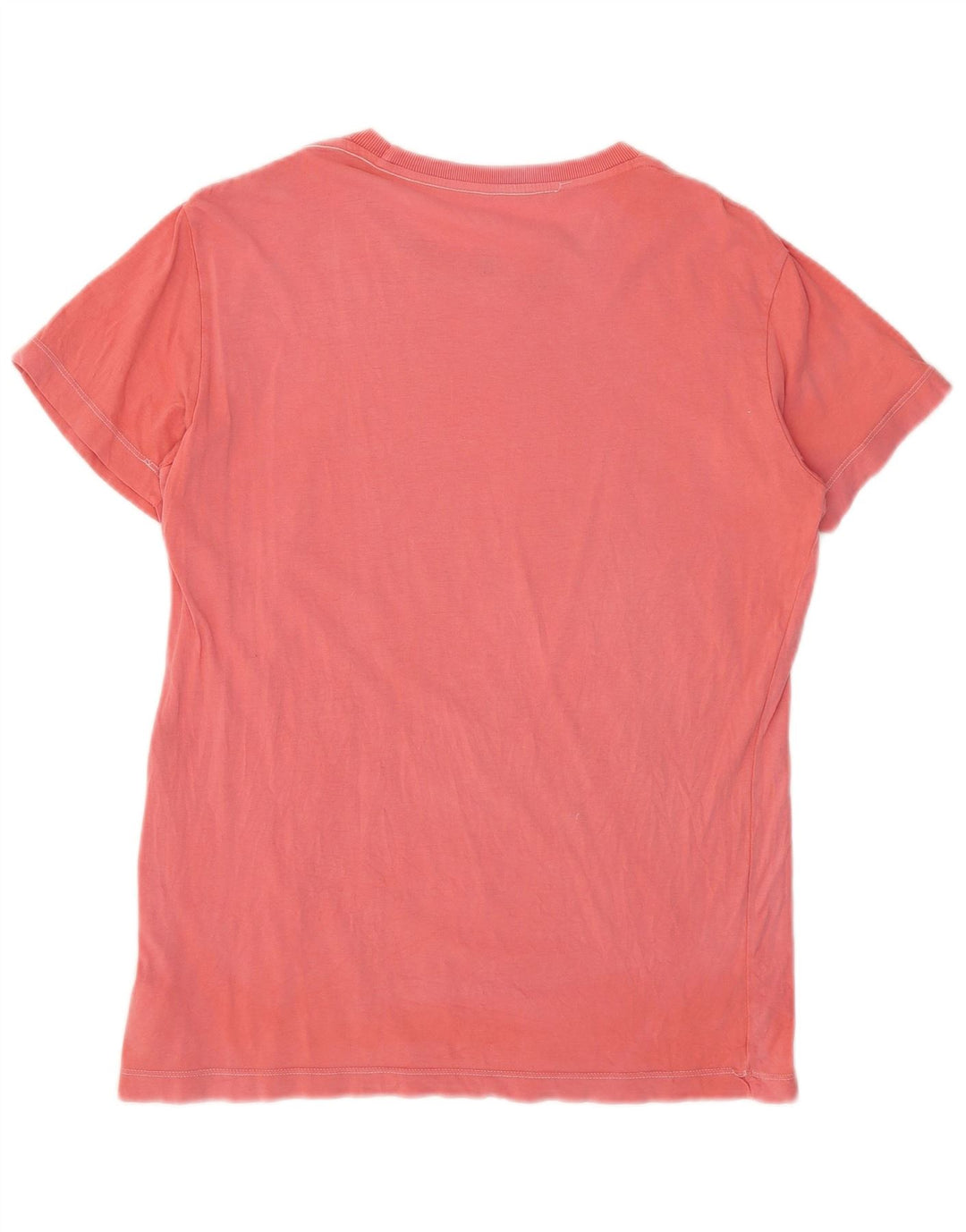 T-shirt grafica da uomo Diesel Top in cotone rosa medio