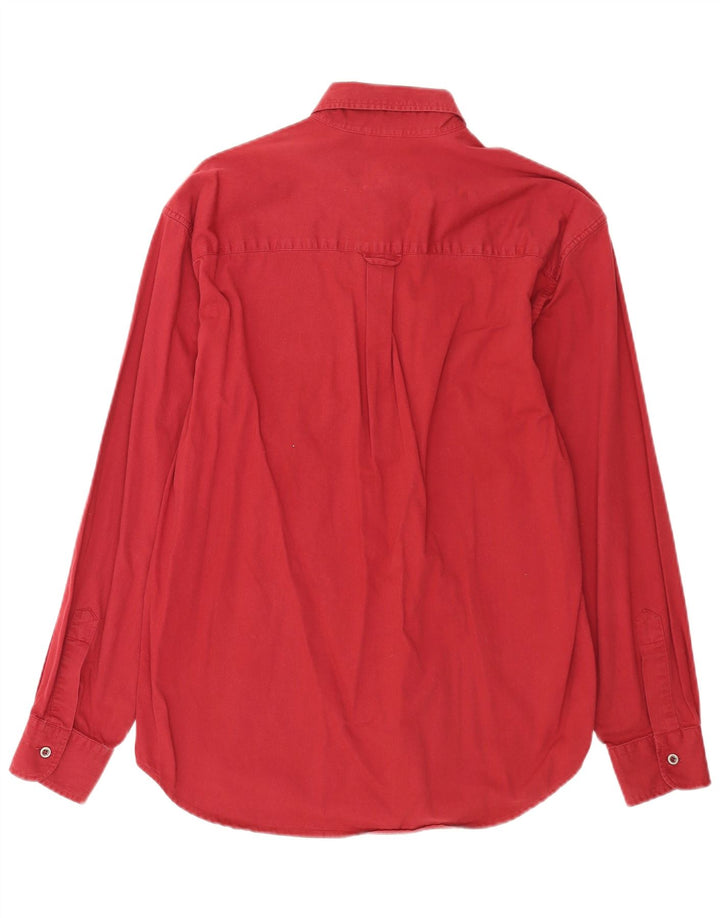 Camicia da uomo Carrera in cotone rosso medio