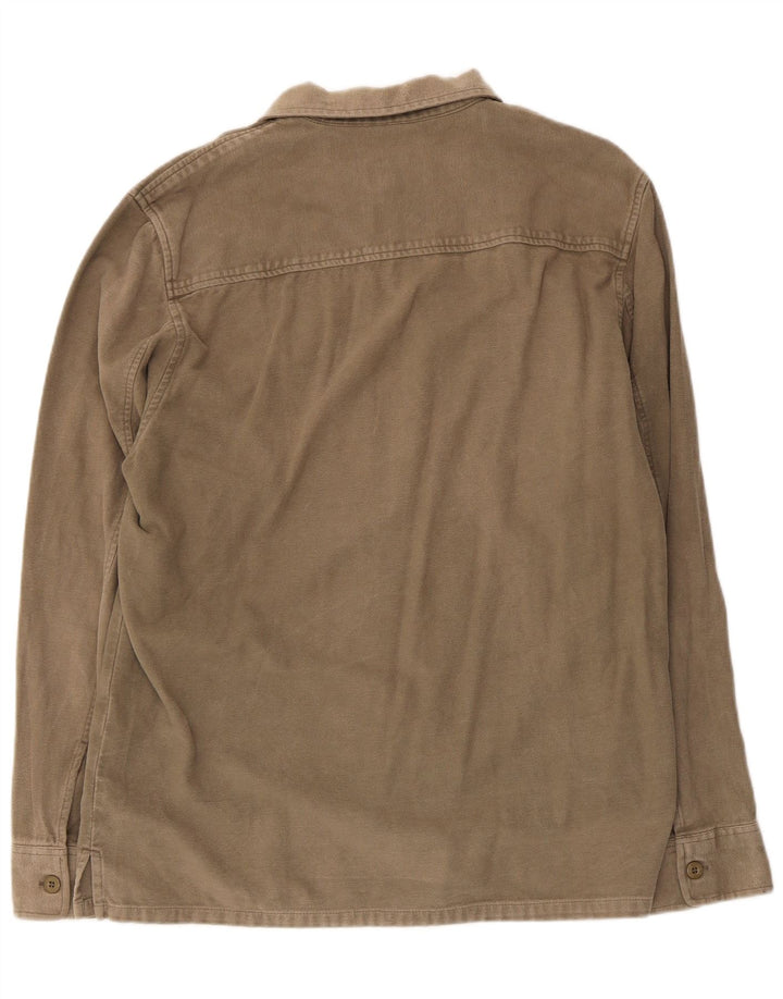 Camicia overshirt da uomo Gas grande color kaki