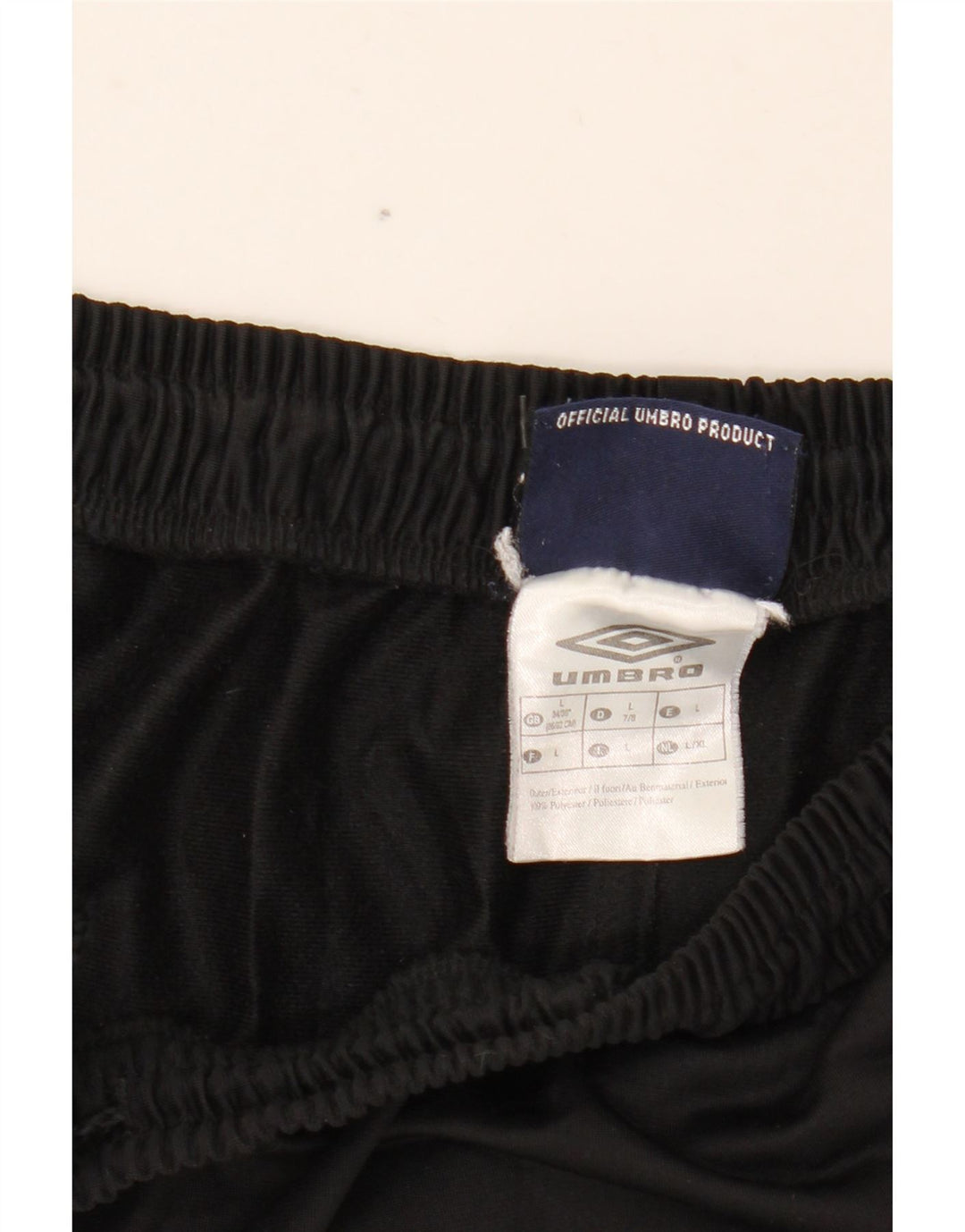 Pantaloni da tuta da uomo UMBRO Grandi Neri