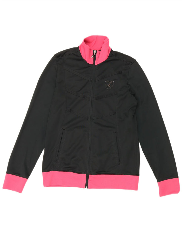 Giacca da tuta da donna Lotto UK 12 Poliestere color block medio nero