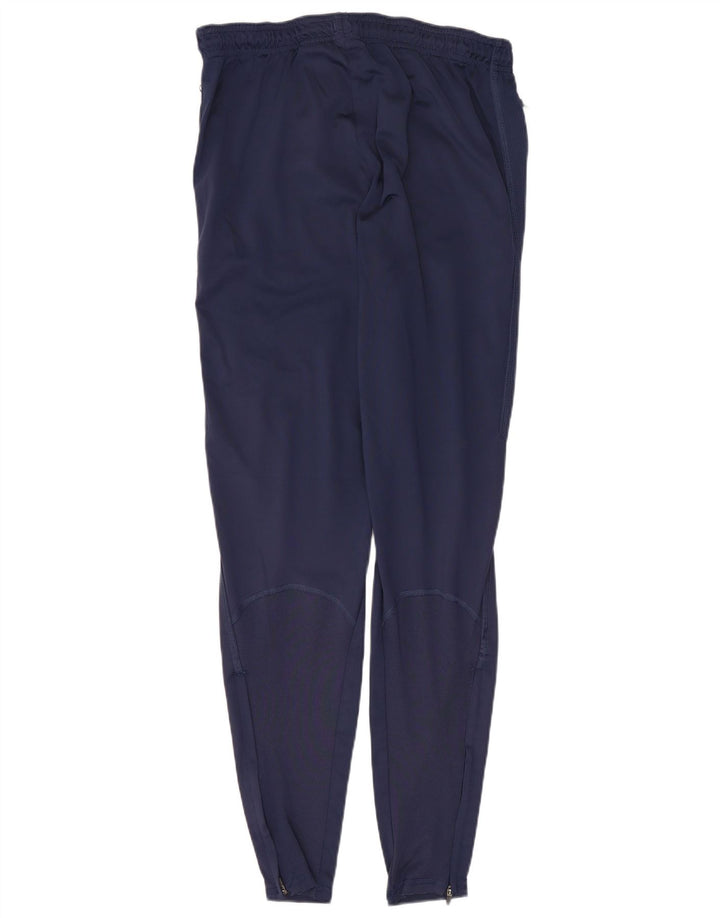 Pantaloni da tuta Nike Dri Fit da uomo piccoli in poliestere blu navy