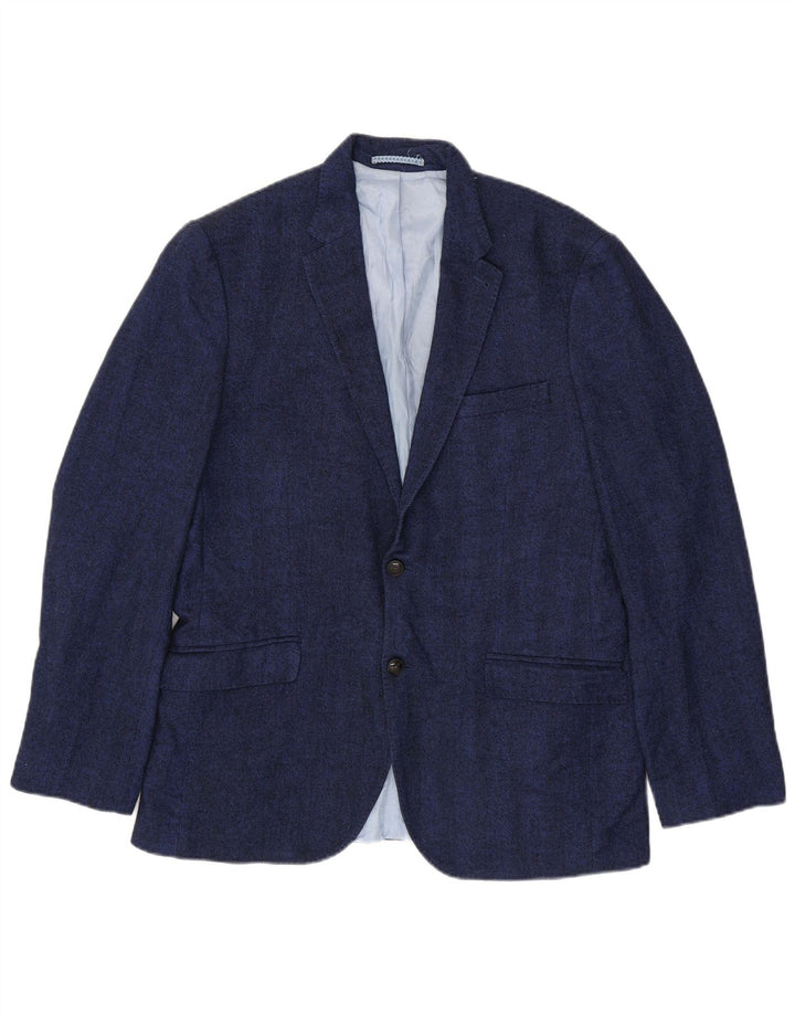 Giacca blazer da uomo su misura Marks & Spencer UK 40 grande blu navy