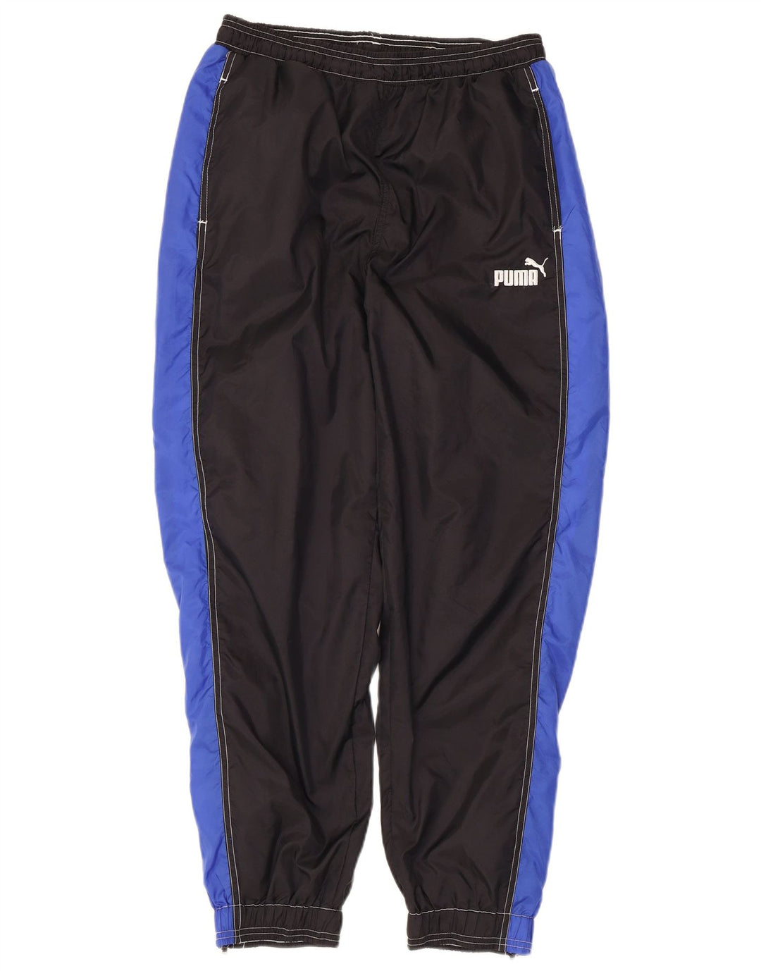 Pantaloni da tuta da uomo Puma Joggers Medium Black Colourblock in poliammide