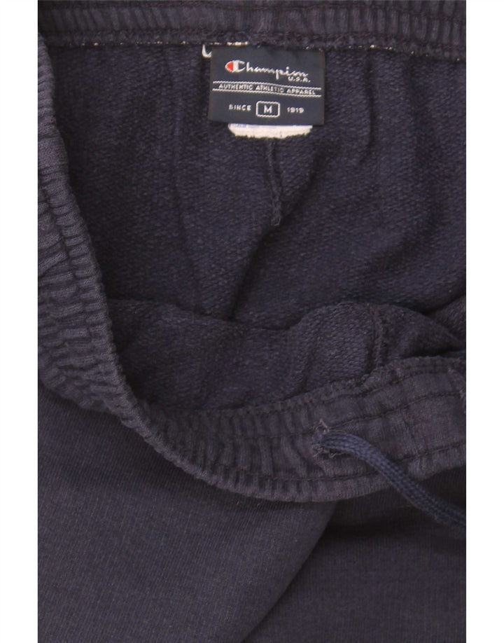 Pantaloni da tuta da uomo Champion in cotone medio blu navy