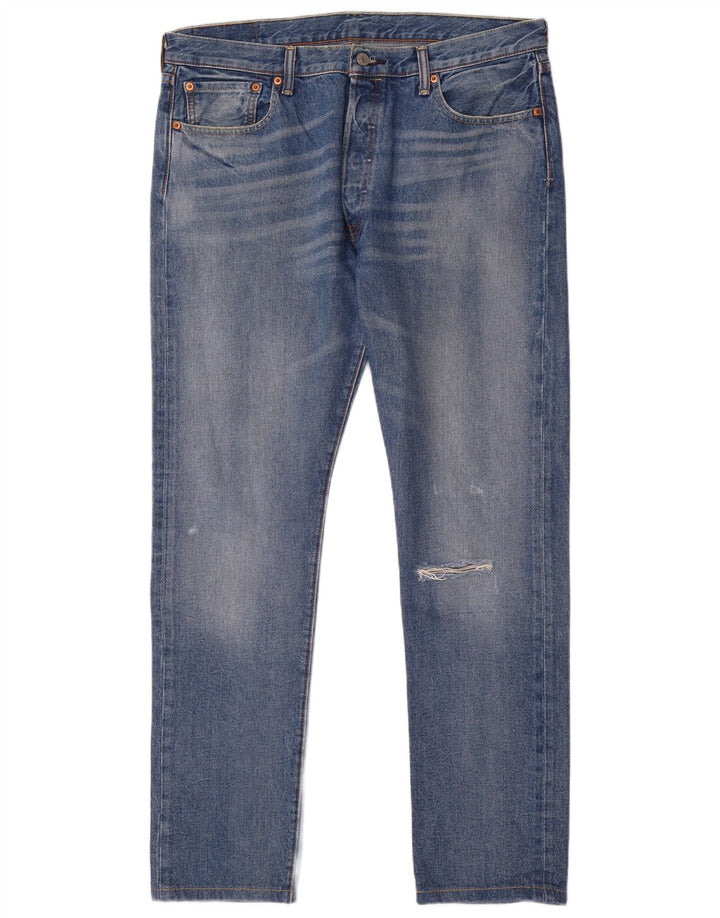Levi's Uomo 501 Jeans dritti W36 L34 Cotone Blu