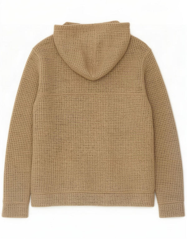 Maglione cardigan da uomo Weird Fish grande acrilico beige